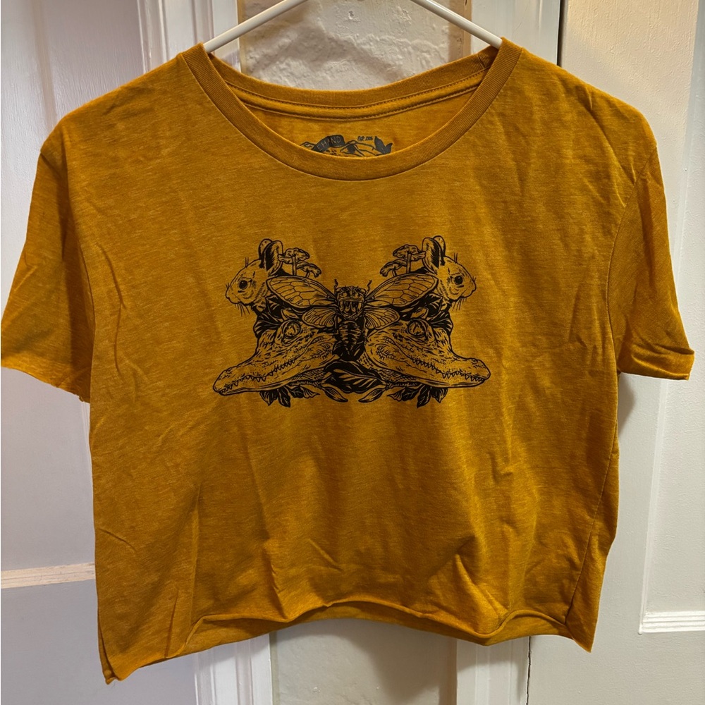 Freehand Goods crop t-shirt
